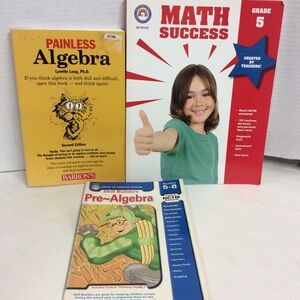 Math Success Painless Algebra Skill Builders Gr 5